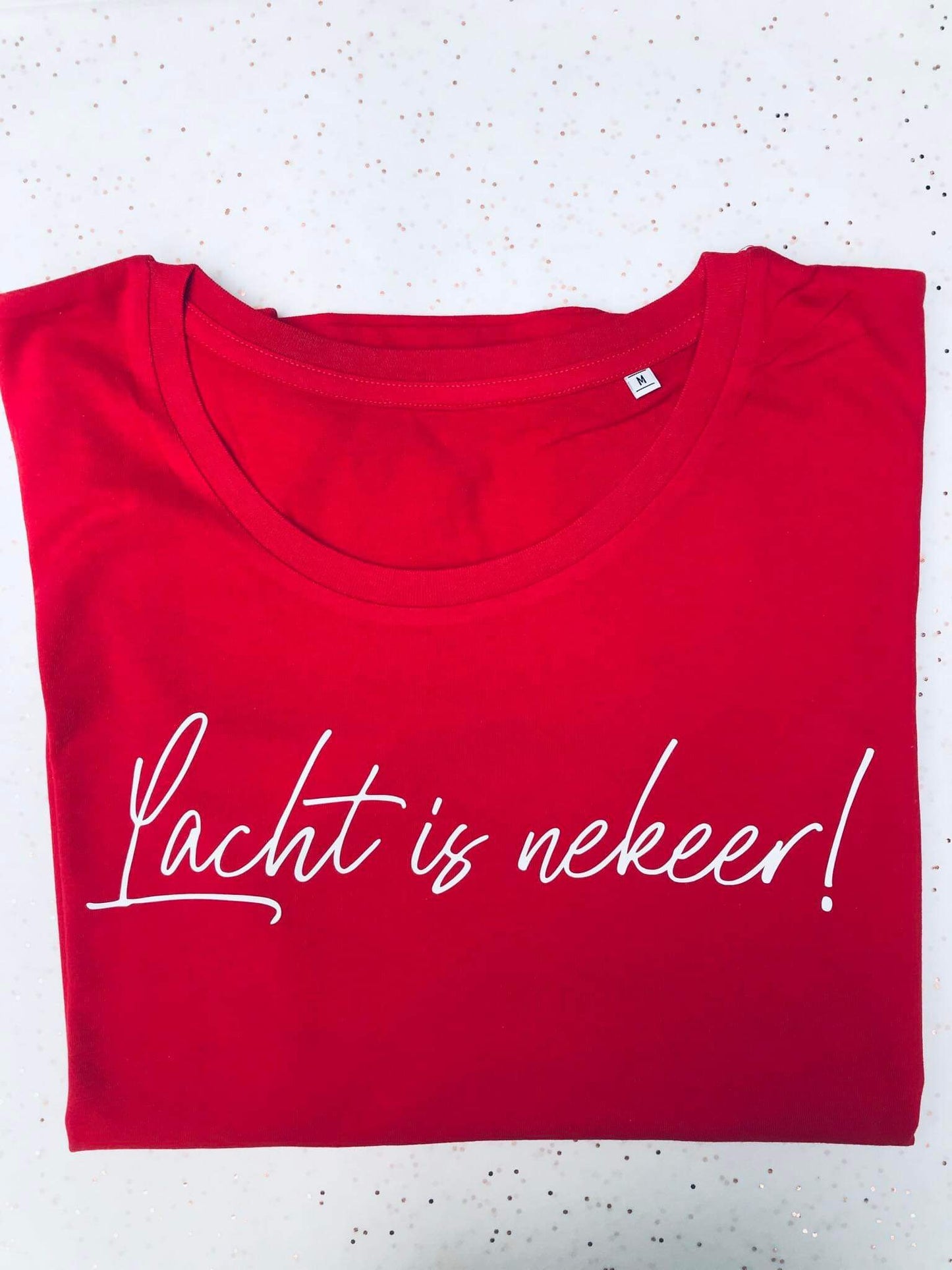 Bedrukte T-shirt gepersonaliseerd GROEP VANAF 10 STUKS