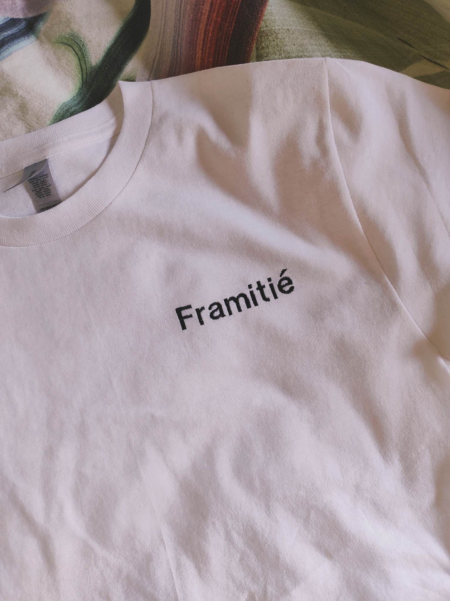 Geborduurde T-shirt gepersonaliseerd