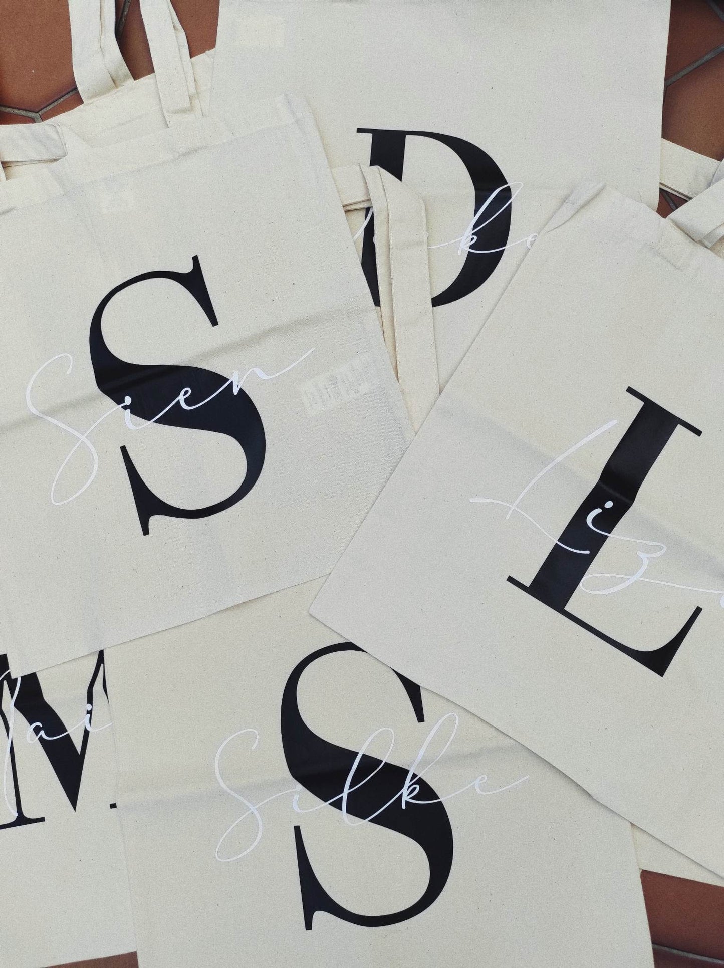 Bedrukte Tote Bag gepersonaliseerd