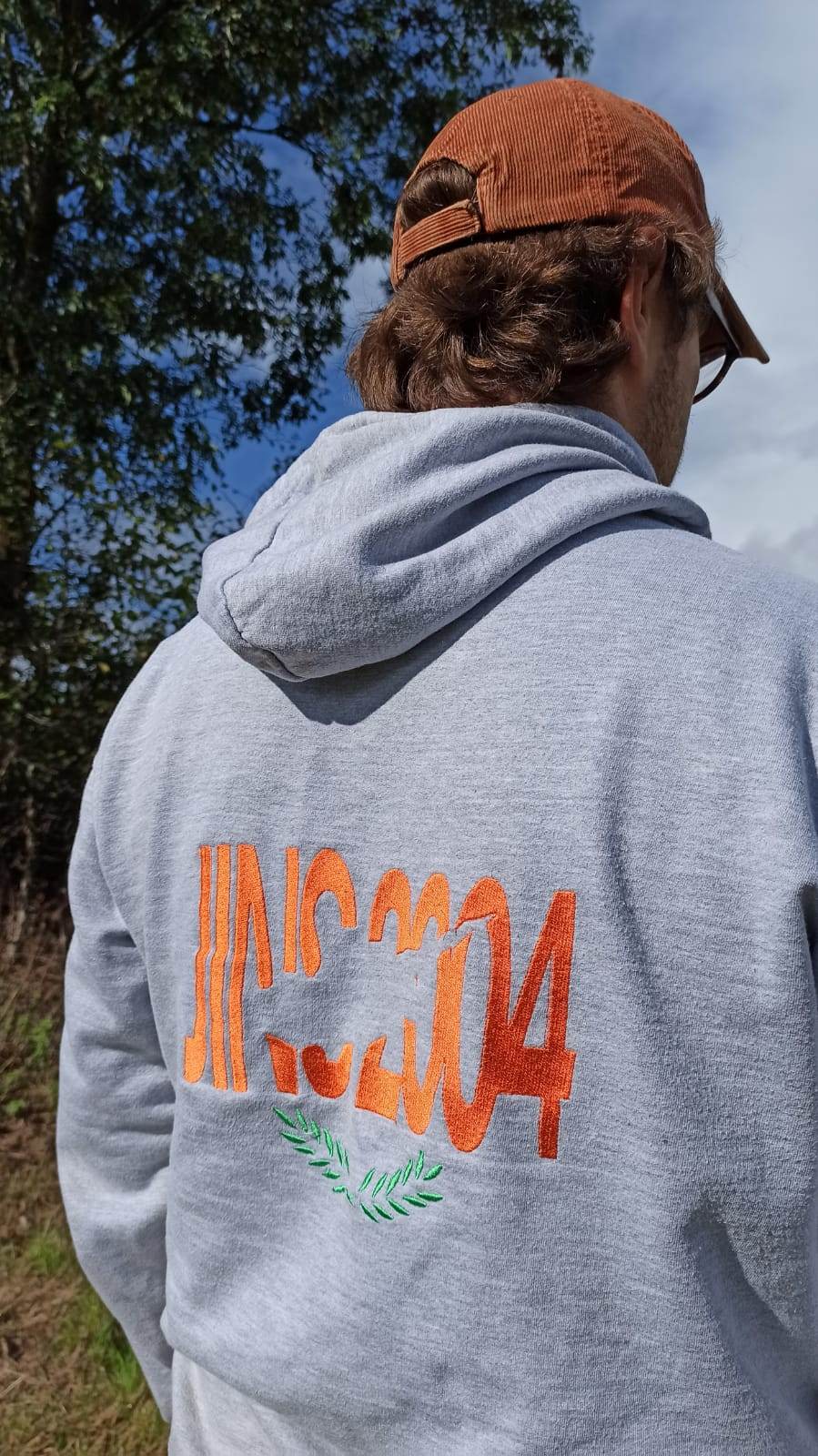 Geborduurde hoodie of sweater gepersonaliseerd